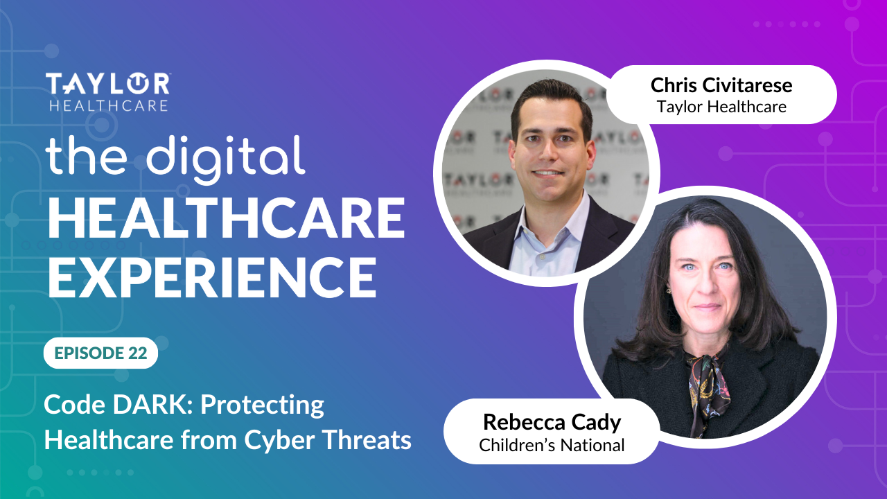 Featured image for post: The Digital Healthcare Experience - Code DARK: Protecting Healthcare from Cyber Threats