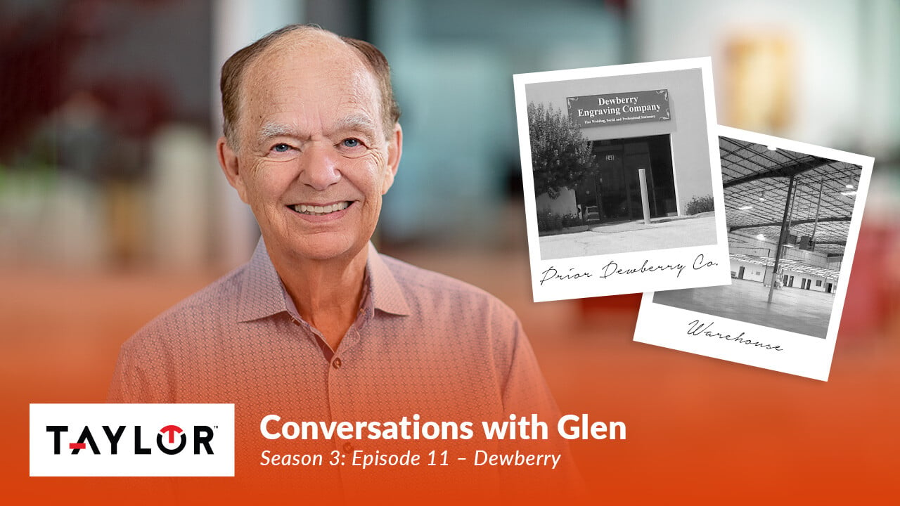 Featured image for article: Conversations with Glen Taylor - S3 E11 - Dewberry